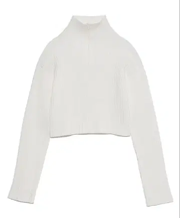 SNIDEL 하이넥 크롭 스웨터 SWNT224229