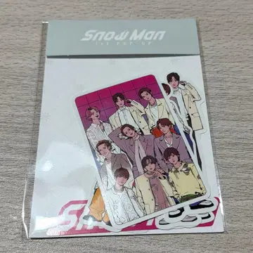 SnowMan POPUP 스티커