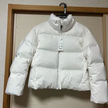 UNIQLO 화이트 다운 자켓 M