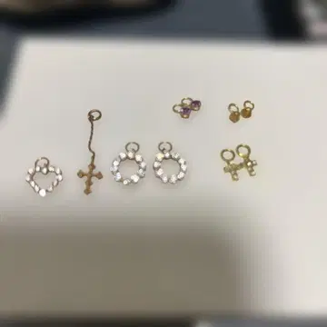 골드 참 세트 6점