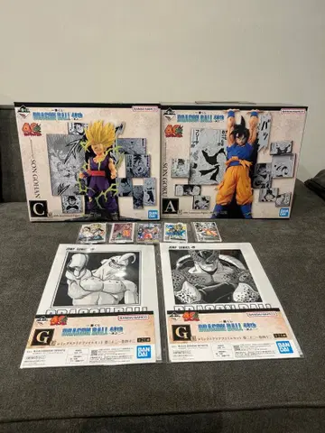 제일복권 드래곤볼 40주년 A상 C상 F상 5종 G상 2종 세트