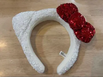 usj 헬로키티 스팽글 머리띠