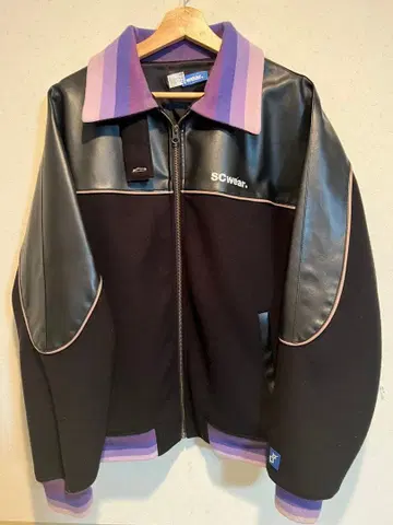 SCwear 블랙/퍼플 블루종