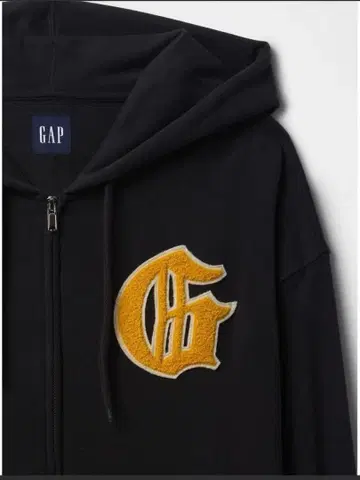 빈티지 소프트 GAP 로고 집업 후드티