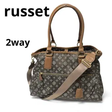 russet 러셋 2way 토트백 대용량
