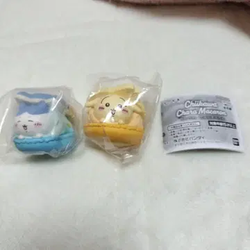 토끼 하치와레 캐릭터 마카롱 2개 세트