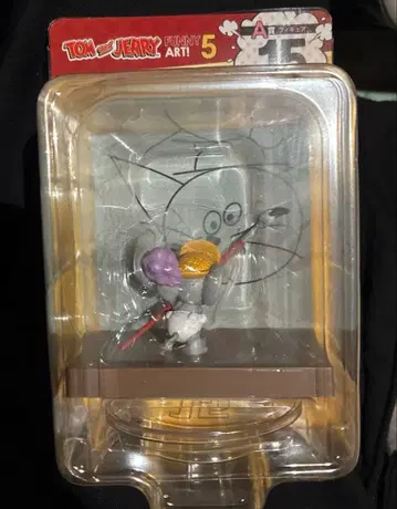 톰과 제리 복권 A상 피규어 15 그림 그리기 노래를 부르는 태피