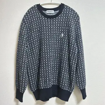 Black & White 스포츠 웨어 스웨터 골프 LL