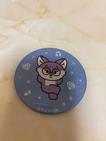 MINITEEN CAFE 미니틴 카페 원우 빅 홀로그램 캔뱃지