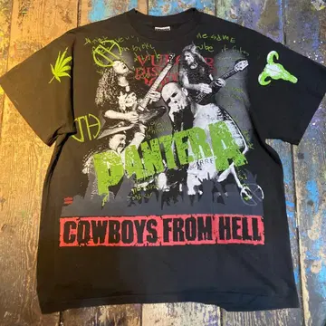 USA제 싱글 스티치 Pantera 판테라 T셔츠
