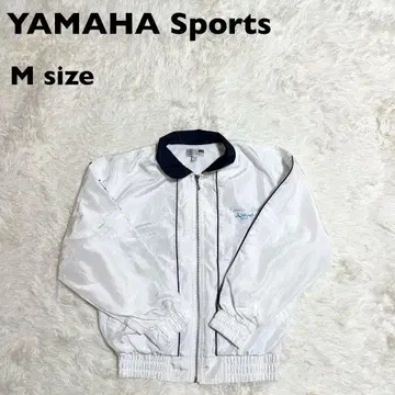 YAMAHA 스포츠 나일론 자켓 M 화이트