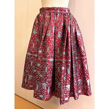 드리스반노튼 DRIES VAN NOTEN 자카드 스커트