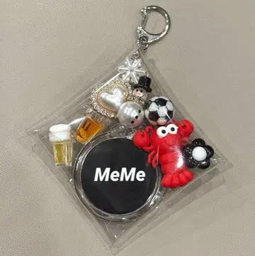 SnowMan 파우치 키링 메메