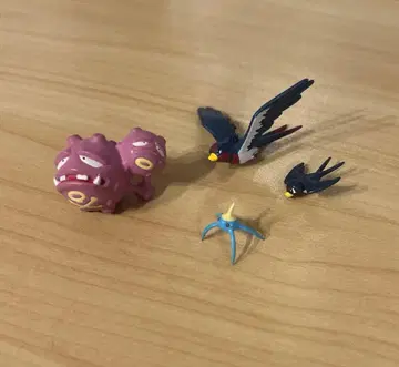 입체 포켓몬 도감 4체 세트