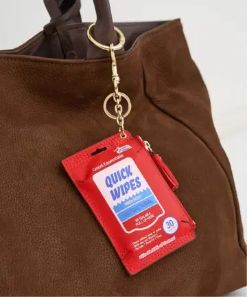 [ GOOD GRIEF! ] QUICK WIPES KEY CHAIN