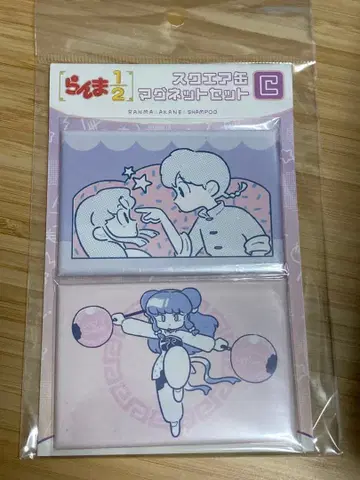 란마 1/2 스퀘어 캔 마그넷/C