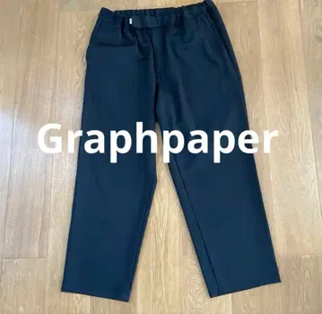 Graphpaper 와이드 팬츠 블랙