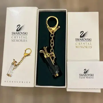 Swarovski Crystal Memories 골프 키링
