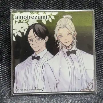 플뢰르 코믹스 카페 아크릴 코스터 사랑의 문신 빨간색 매쉬