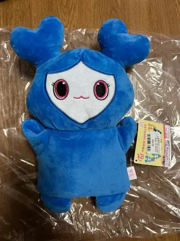 택 포함 GIGO 한정판 TWICE LOVELYS 봉제 인형 퍼펫 쯔위