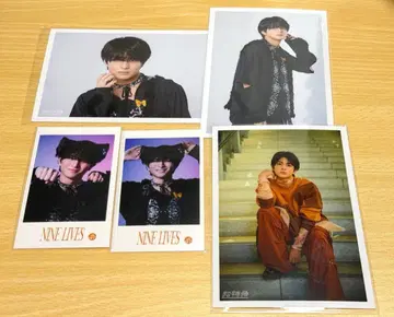 초특급 하루 브로마이드 NINE LIVES 미니 사진 REAL