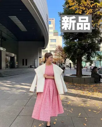 미사용 새상품 Rosy Monster 블라우스 반팔 플라워 자카드