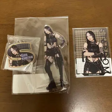 카미타니 사야 아크릴 스탠드 클리어 카드 키링