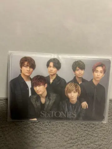 SixTONES 사진 카드 케이스