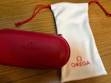 OMEGA 시계 케이스 화이트 천 케이스 포함