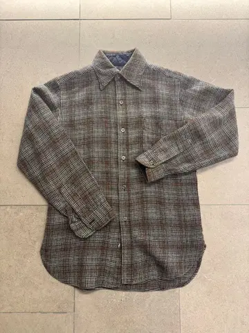 50s Pendleton 보드 셔츠 블록 체크 M