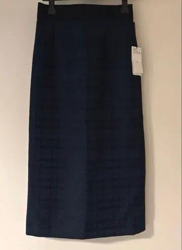 야마다야 스콧 클럽 Vin 네이비 체크 무늬 롱 스커트