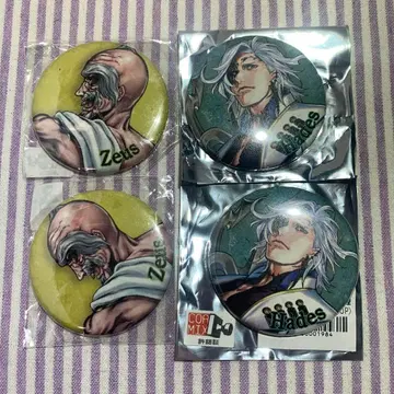 종말의 발키리 제우스 하데스 캔뱃지 마그넷 만화전