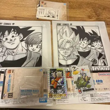 드래곤볼 제일복권 40주년 F상 G상 H상 I상 세트