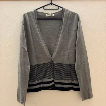 그레이 보더 가디건