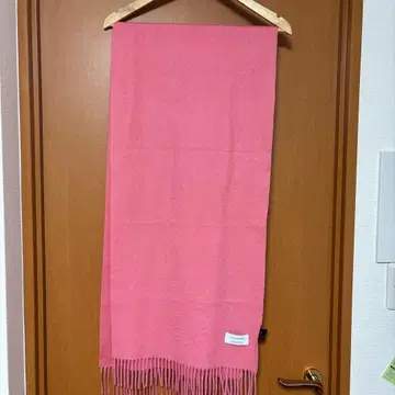 UNITED ARROWS 캐시미어 머플러 핑크