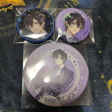 니지산지 IMPACT 캔뱃지 코스터 사계절 나기 아키라