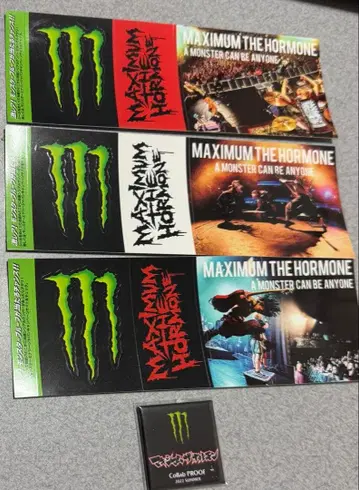 MAXIMUM THE HORMONE 스티커 세트 proof