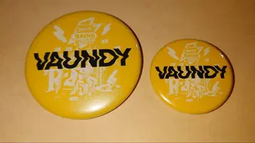 Vaundy 캔뱃지 세트 대소 2개 레이디클레 2025년