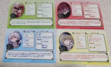 던만추 캐릭터 미니 시트 4장 세트