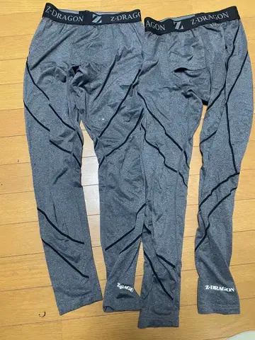Z-DRAGON 그레이 레깅스 M