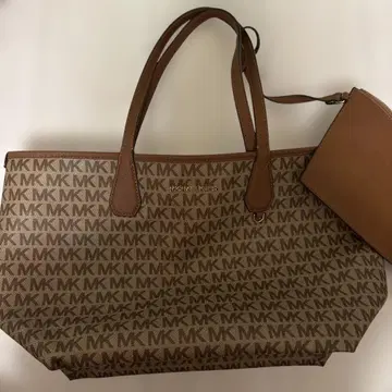 마이클코어스 토트백 리버서블 브라운