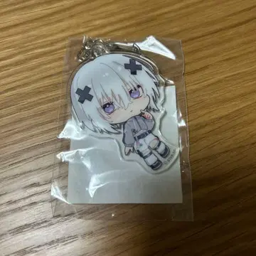 멜트 아크릴 키링 화이트