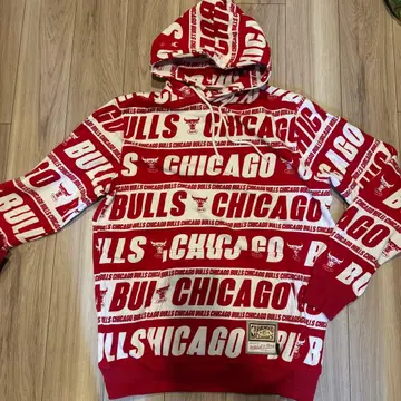 Mitchell & Ness 시카고 불스 후드티 M