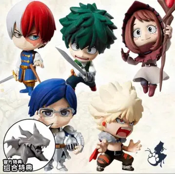 나의 히어로 아카데미아 십걸 피규어 5체+특전 세트