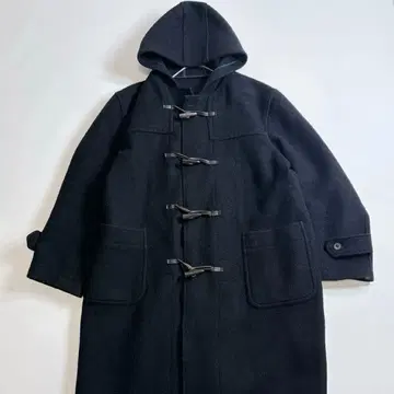 VAN JACKET 더플 코트 블랙 사이즈 L 더블 페이스