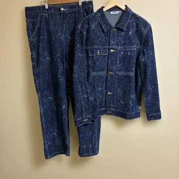 TOIL DENIM JACKET BLUE