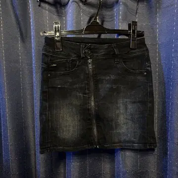 G-STAR RAW R.A.W. 데님 타이트 스커트