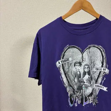 팀 버튼 유령 신부 T셔츠 L 사이즈