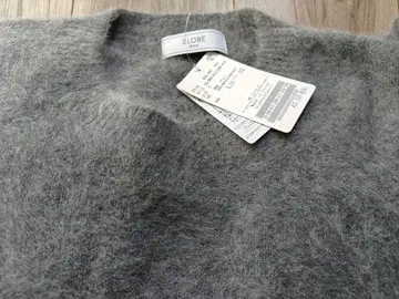 슬로브 이에나 폭스 알파카 풀오버 새상품 그레이 이번 시즌!