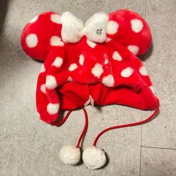 미니 마우스 도트 팬 캡